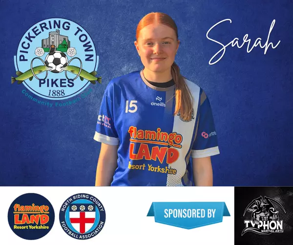 Ladies first team player graphic sponsored by Typhon Martial Arts