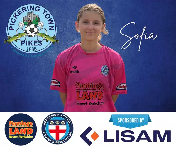 Ladies first team player graphic sponsored by LISAM