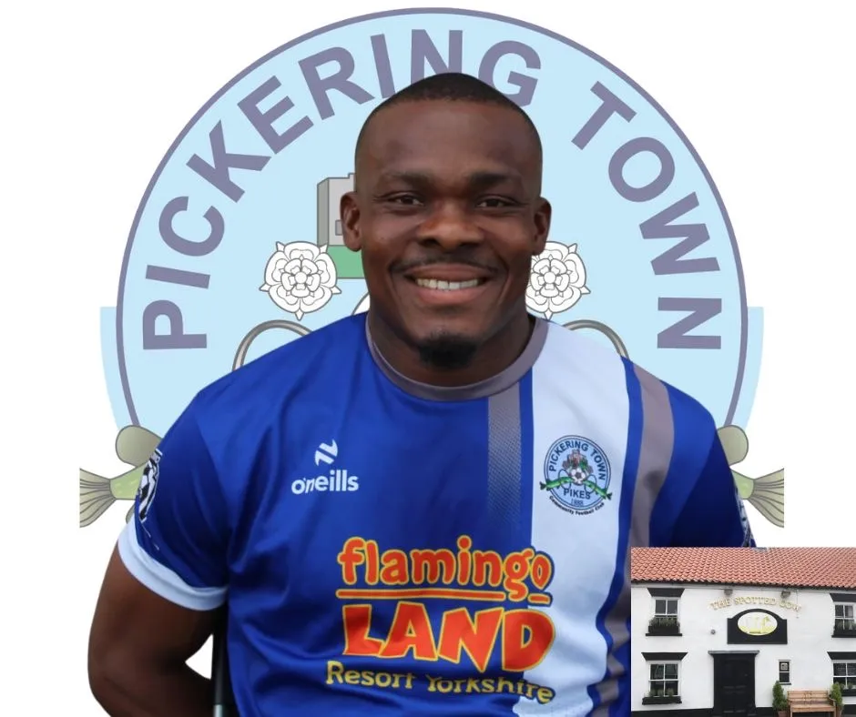 First team player graphic sponsored by The Spotted Cow
